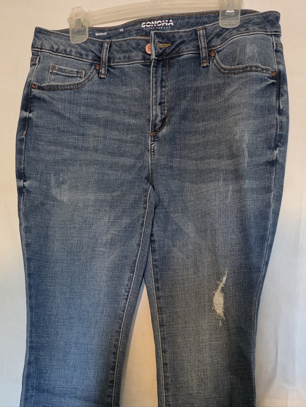 Sonoma Women's Medium Blue Bootcut Jeans